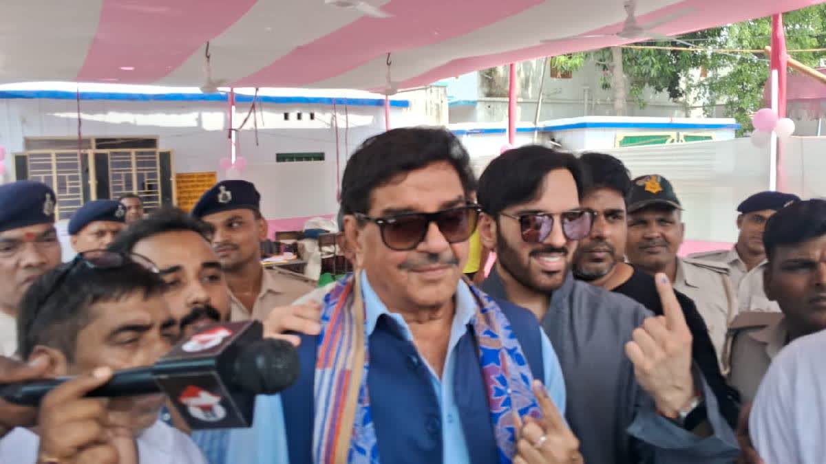 PM Modi Not Meditating But Seeking Media Attention: Shatrughan Sinha Casts Vote In Patna