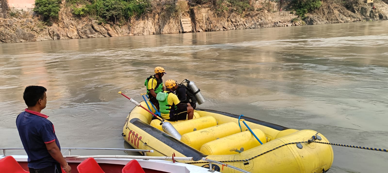 Young Man Drowned In Ganga