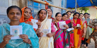 Enthusiasm among voters for voting in Pakur under seventh phase of Lok Sabha election