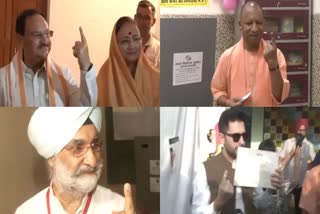 VOTING FOR THE SEVENTH  VOTING FOR THE FINAL PHASE  LOK SABHA ELECTION