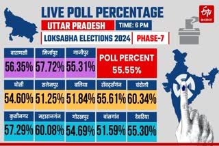 UP LOKSABHA LIVE VOTING PERCENTAGE