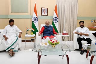 CM Revanth Meet Governor CP Radhakrishnan