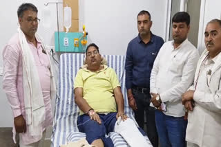 Former MLA Ramhet Yadav injured