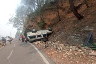 Max vehicle crashed in Uttarkashi