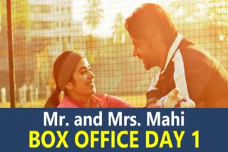 'Mr & Mrs Mahi' day 1 box office collection: Janhvi Kapoor and Rajkummar Rao starrer earns Rs 7 crore