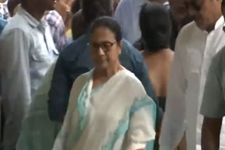 West Bengal CM Mamata Banerjee Casts Vote in South Kolkata