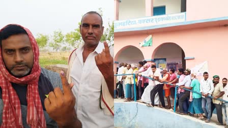 VOTING IN BUXAR