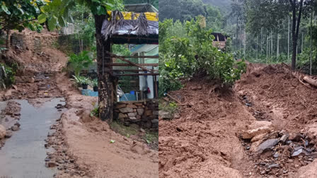 കൂരാച്ചുണ്ട് കോഴിക്കോട് ഉരുൾപൊട്ടൽ  കോഴിക്കോട് കനത്ത മഴ  HEAVY RAIN IN KOZHIKODE  KOORACHUNDU LANDSLIDE