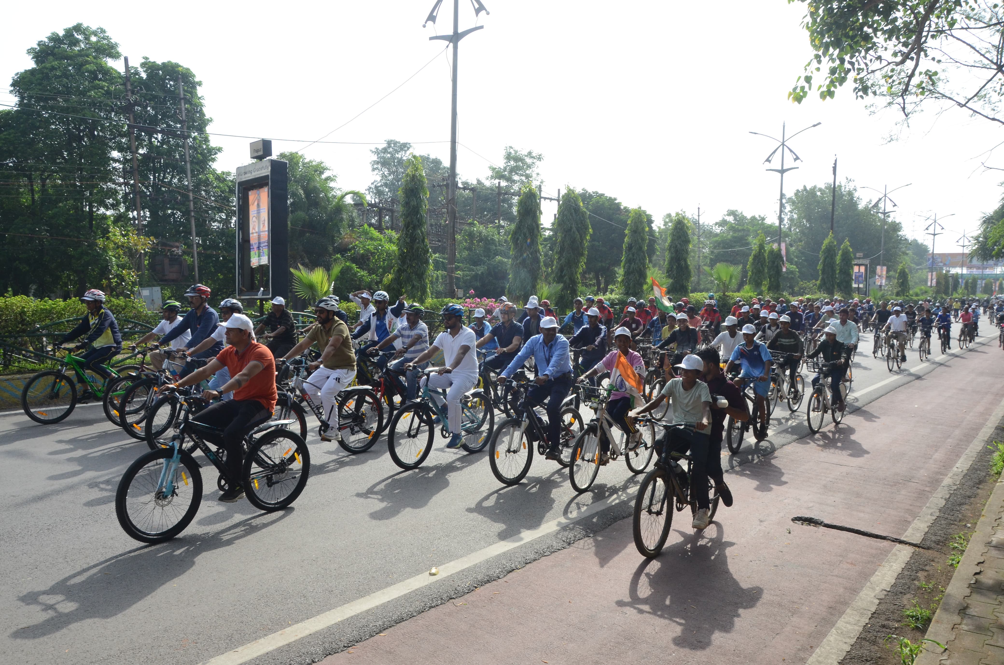 CYCLE RALLY IN RAIPUR