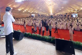 CM Stalin at DMK general body meeting in Madurai.