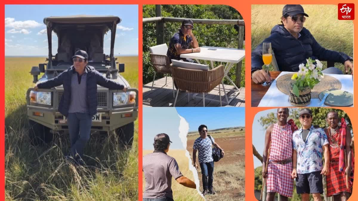 Sachin Tendulkar In Maasai Mara