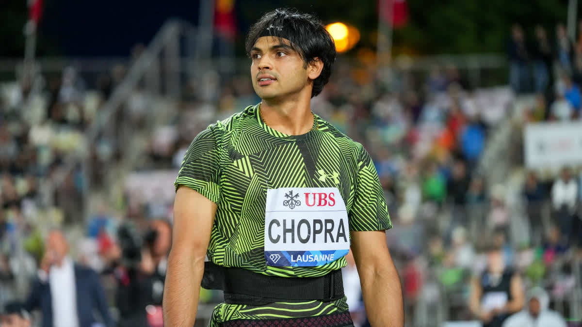 Diamond League  Neeraj Chopra  Lausanne Diamond League  Neeraj Chopra Lausanne Diamond League  Lausanne  M Sreeshankar  ലുസെയ്‌ന്‍ ഡയമണ്ട് ലീഗ്  ജാവലിന്‍ ത്രോ  നീരജ് ചോപ്ര  ഡയമണ്ട് ലീഗ്  എം ശ്രീശങ്കര്‍