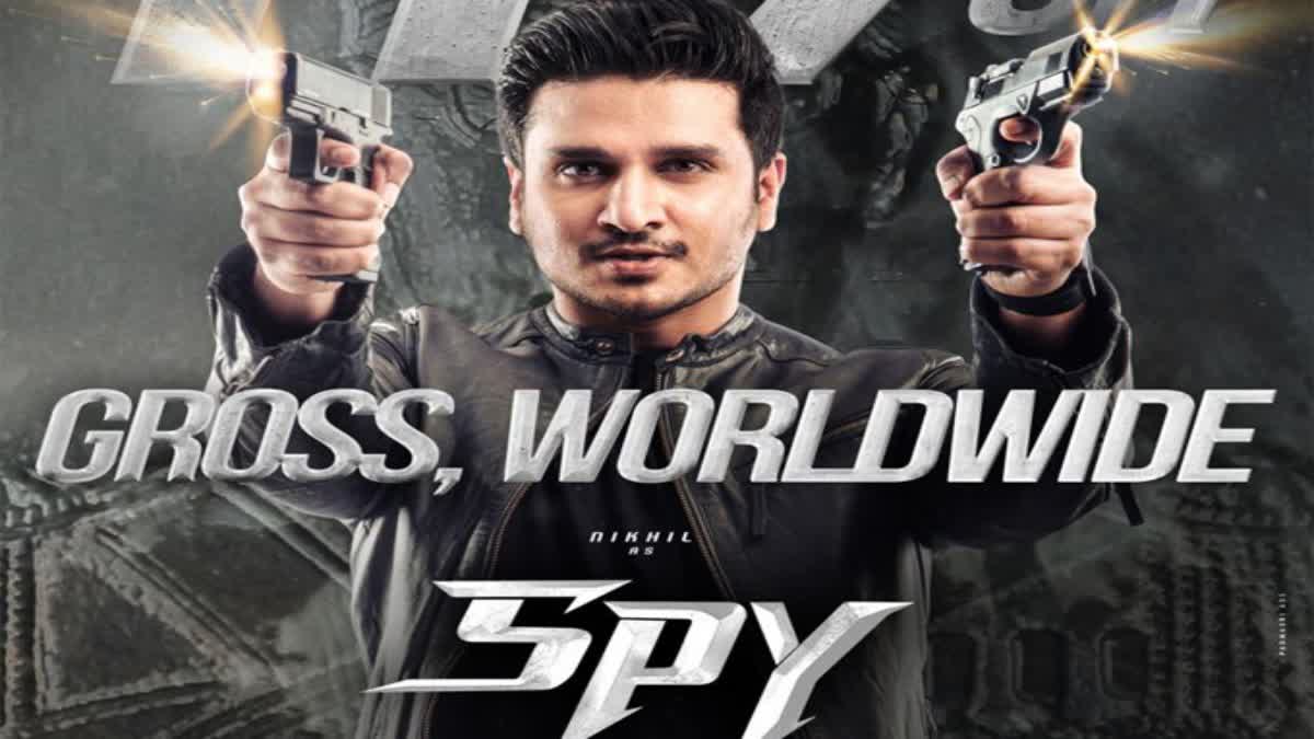 Nikhil siddharth Spy movie Day 2 collections World wide