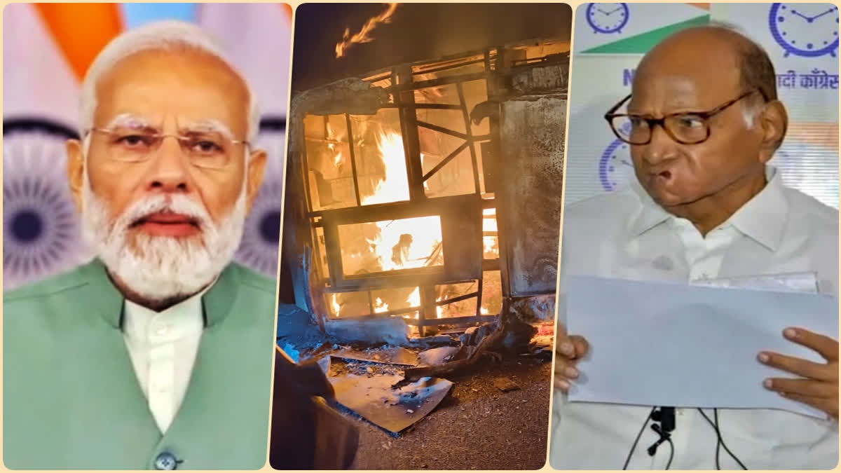 Buldhana mishap: PM Modi expresses grief; Sharad Pawar raises speed limit issue