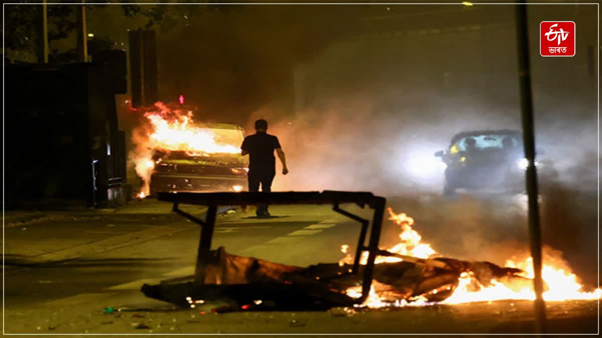 Paris protest