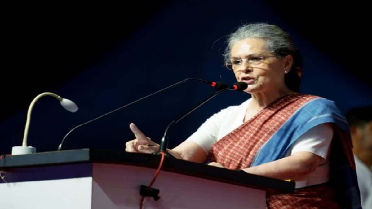Former Congress chief Sonia Gandhi