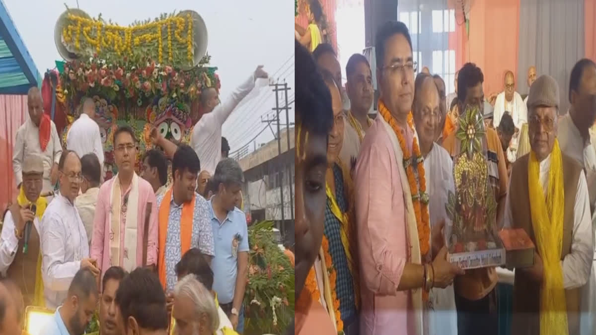 Cabinet Minister Aman Arora arrived on Lord Jagannath Yatra, discussed various issues of Punjab