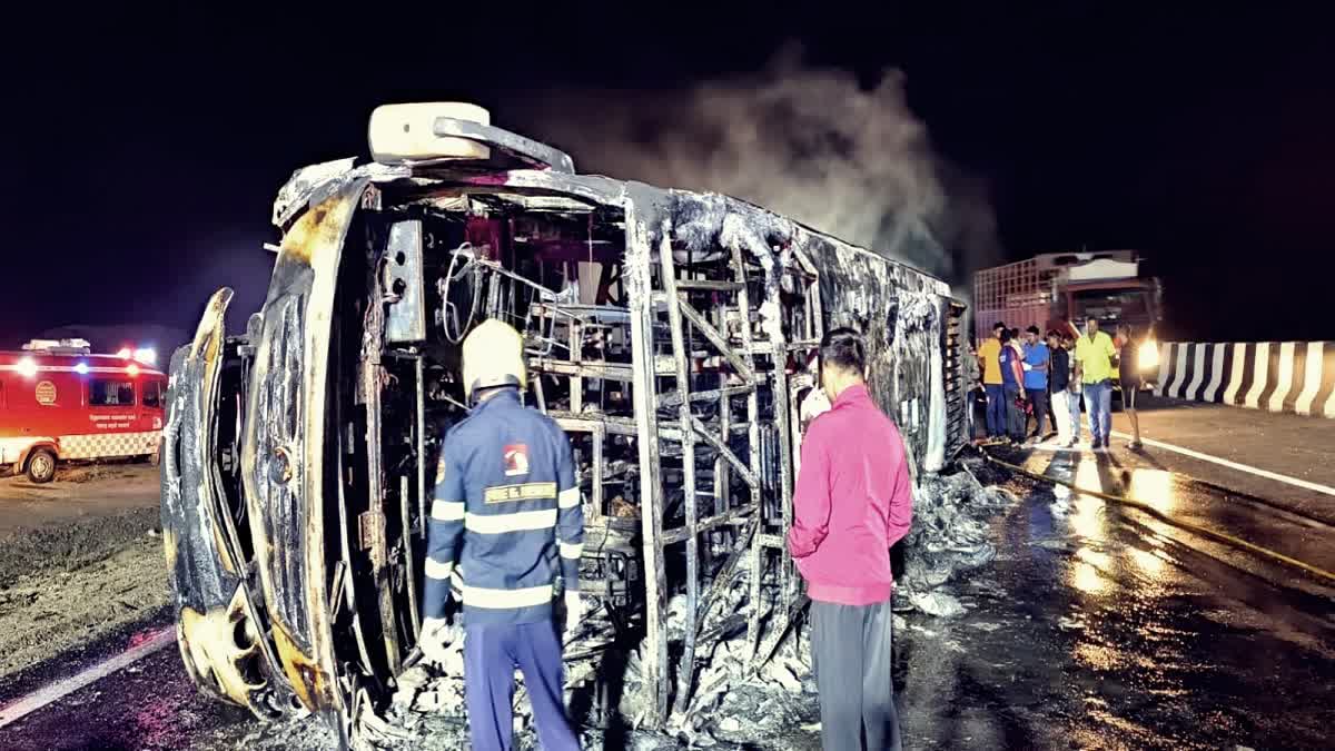 Maharashtra Bus Accident rto report