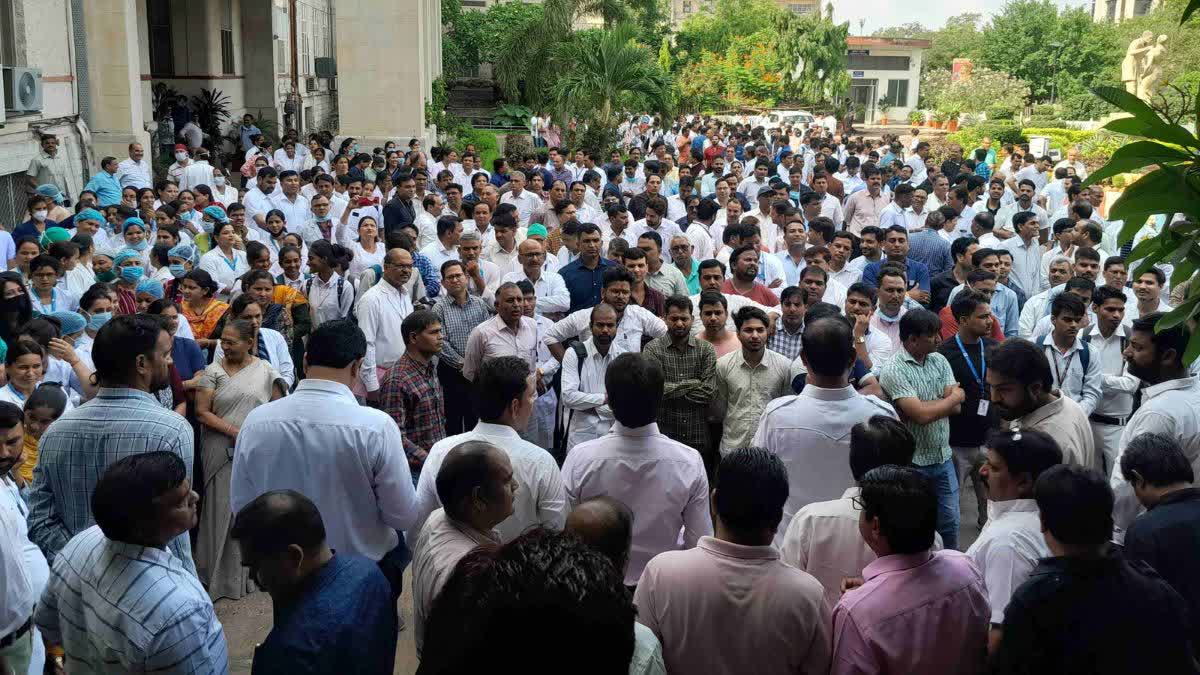 Nurses Protest in Jaipur