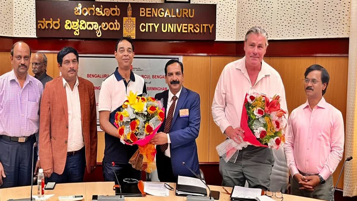 Birmingham University delegation visited Bangalore University
