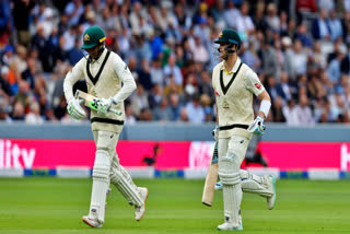 Ashes 2023  England vs Australia  England vs Australia Second Test  England vs Australia Second Test Day 4  Steve Smith  Usman Khawaja  Mitchell Starc  Ashes  ആഷസ്  ഇംഗ്ലണ്ട് vs ഓസ്‌ട്രേലിയ  ഉസ്‌മാൻ ഖവാജ  സ്റ്റീവ് സ്‌മിത്ത്  ബെന്‍ സ്റ്റോക്‌സ്  മിച്ചല്‍ സ്റ്റാര്‍ക്ക്
