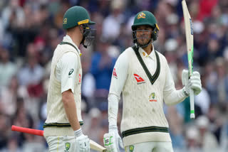 Australia dug out a hefty lead of 221 runs against England before drizzle prematurely ended day three of the second Ashes test at Lord's on Friday. Usman Khawaja fronted Australia's dogged fight in bowler-friendly conditions with an unbeaten 58 from 123 balls. His 60-odd partnerships with fellow opener David Warner then Marnus Labuschagne kept Australia on top.