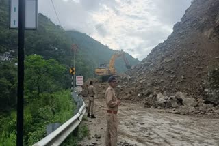 Badrinath highway blocked