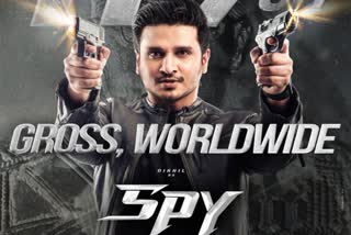 Nikhil siddharth Spy movie Day 2 collections World wide