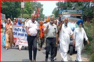 CPIM in front of SDM Garhshankar office