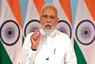 Etv BharatPM Modi lauds the contribution of doctors chartered accountants