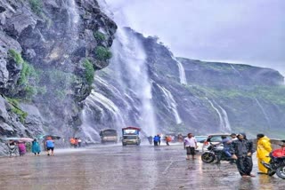 Waterfall In Malshej Ghat