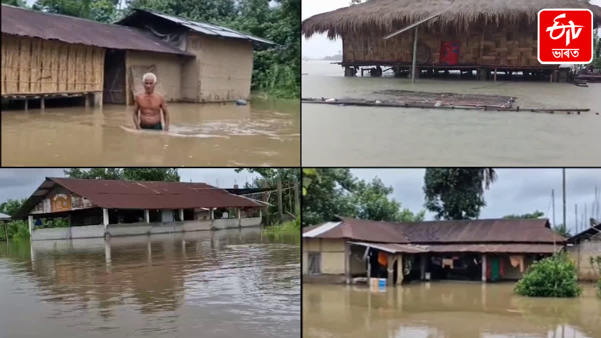 Flood Situation In Jonai