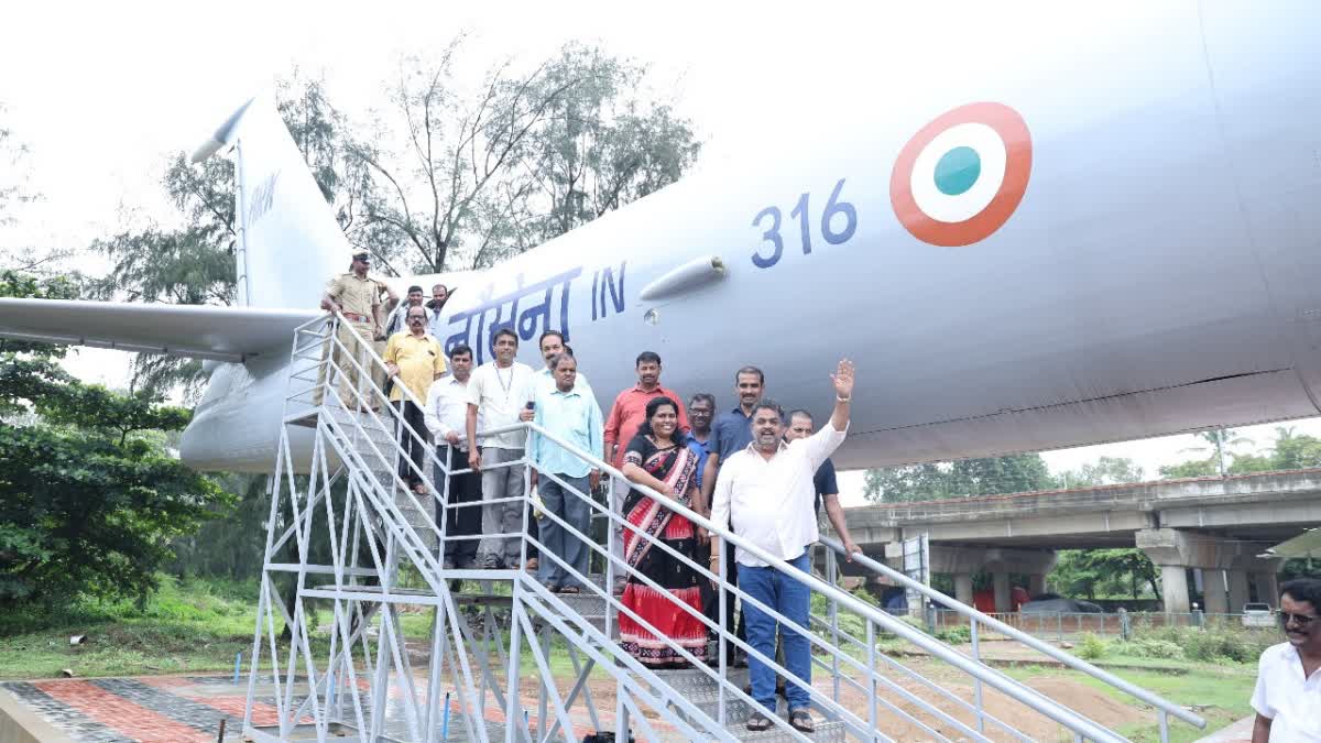 Inauguration of fighter aircraft