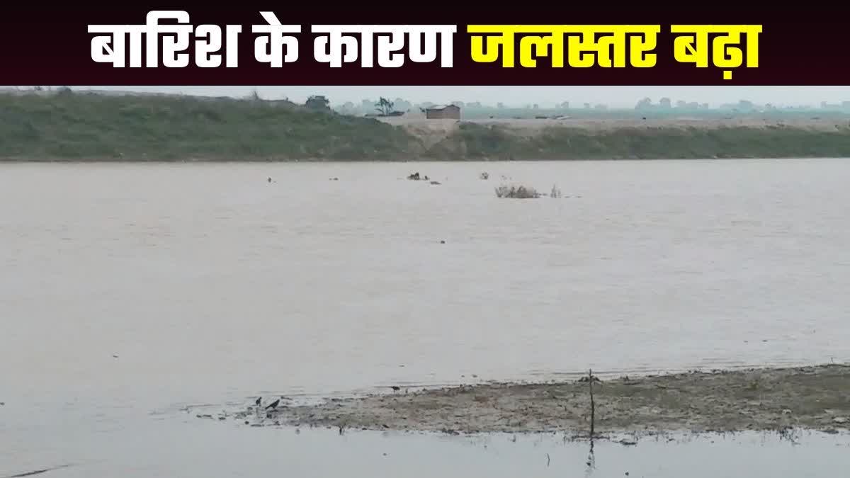 Water level of rivers in Bihar