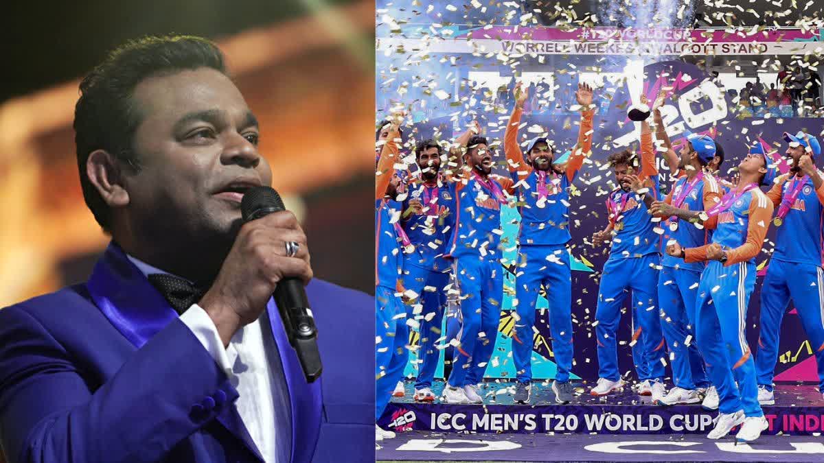 AR Rahman dedicated a song to Team India after winning the T20 World Cup 2024 WATCH