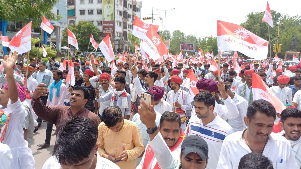 AGITATION OF RAIKA SAMAJ IN JODHPUR