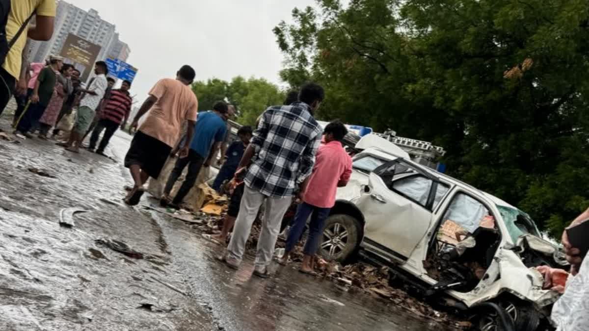 Ahmedabad car accident