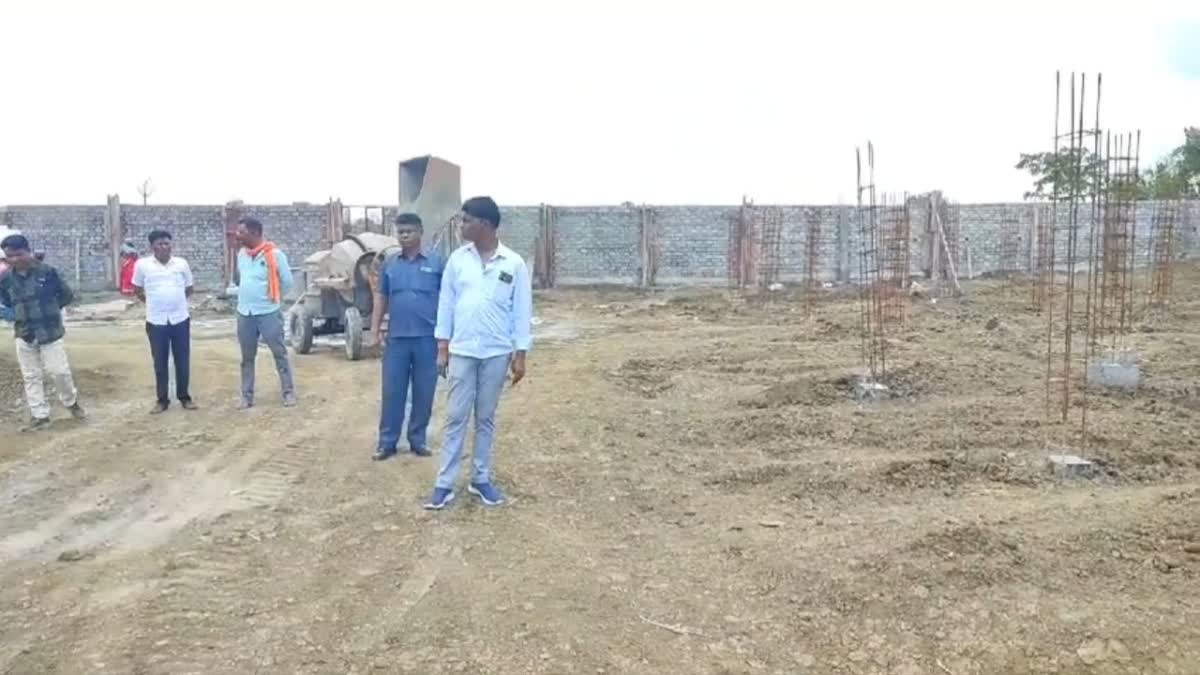 MLA DONATED LAND FOR THE HOSPITAL