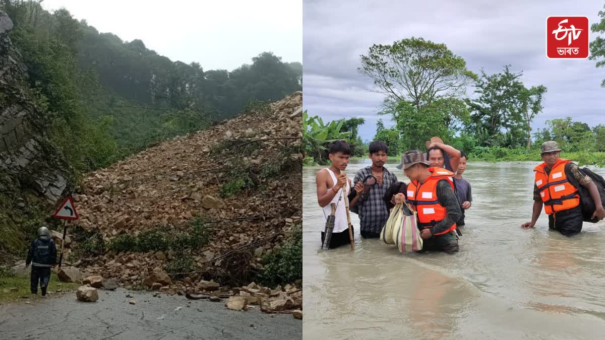 Landslides hit Arunachal