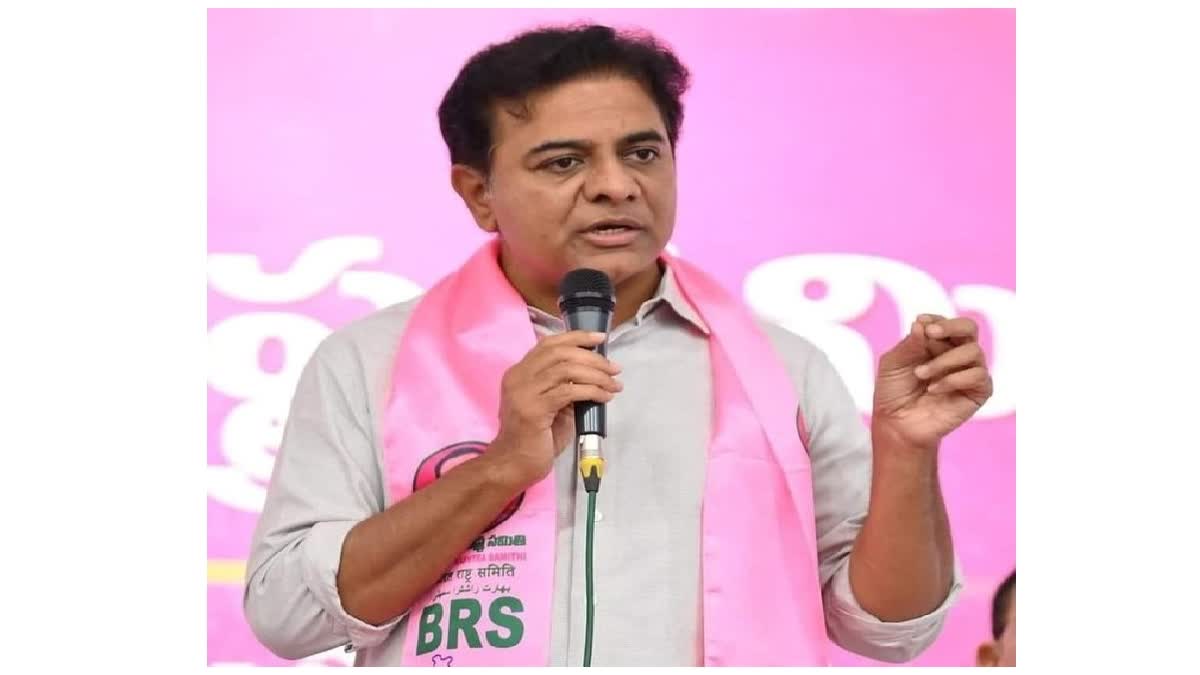 KTR Fires on Congress Over Medigadda Project Issue