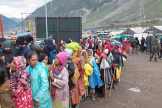 Amid tight security, 6461 pilgrims left for Amarnath Cave