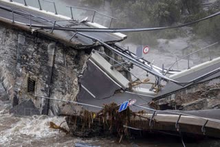 STORMS IN SWITZERLAND AND ITALY  FLOODING AND LANDSLIDES IN ITALY  സ്വിറ്റ്‌സർലൻഡ് ഇറ്റലി കൊടുങ്കാറ്റ്  വെള്ളപ്പൊക്കം മണ്ണിടിച്ചില്‍