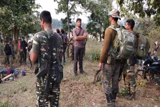 Security forces during a joint anti-Naxal operation in Chhattisgarh (Representational picture)