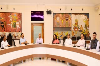 Chief Secretary Manoj Ahuja meeting