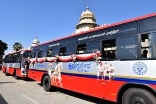 CLASSIC INCOME EARNED  ASHWAMEDHA CLASSIC BUS  FREE BUS TRAVEL FOR WOMEN  BENGALURU