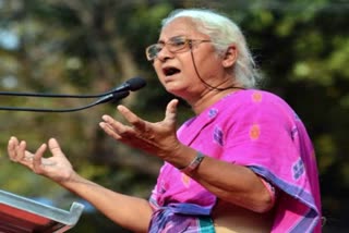 MEDHA PATKAR DEFAMATION CASE  MEDHA PATKAR DELHI LG SAXENA  മേധ പട്‌കര്‍ തടവ് ശിക്ഷ  അപകീര്‍ത്തി കേസ് വി കെ സക്‌സേന