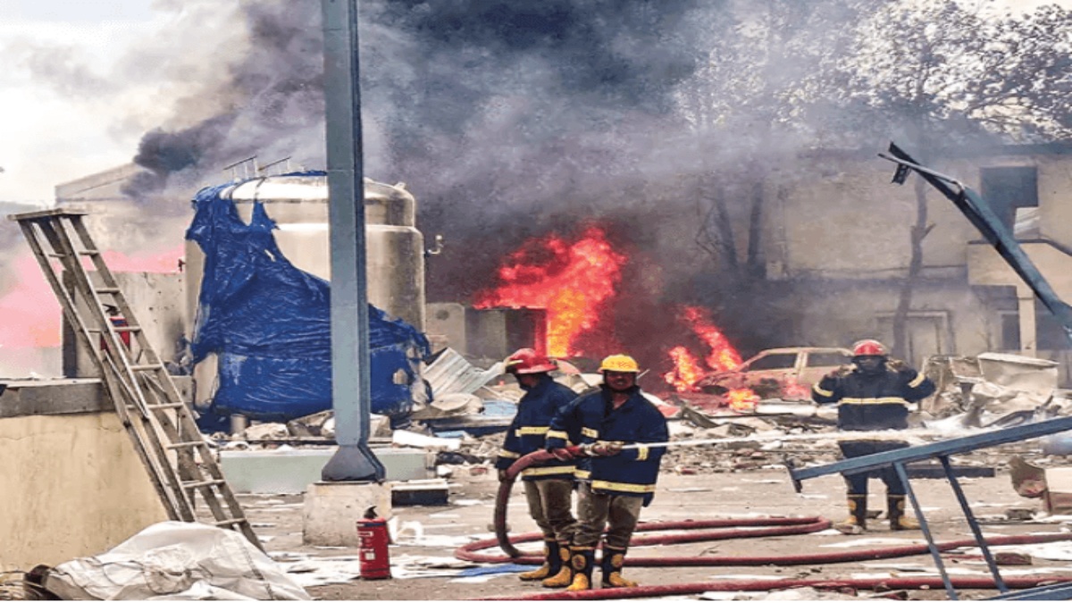 TELANGANA PHARMA PLANT EXPLOSION