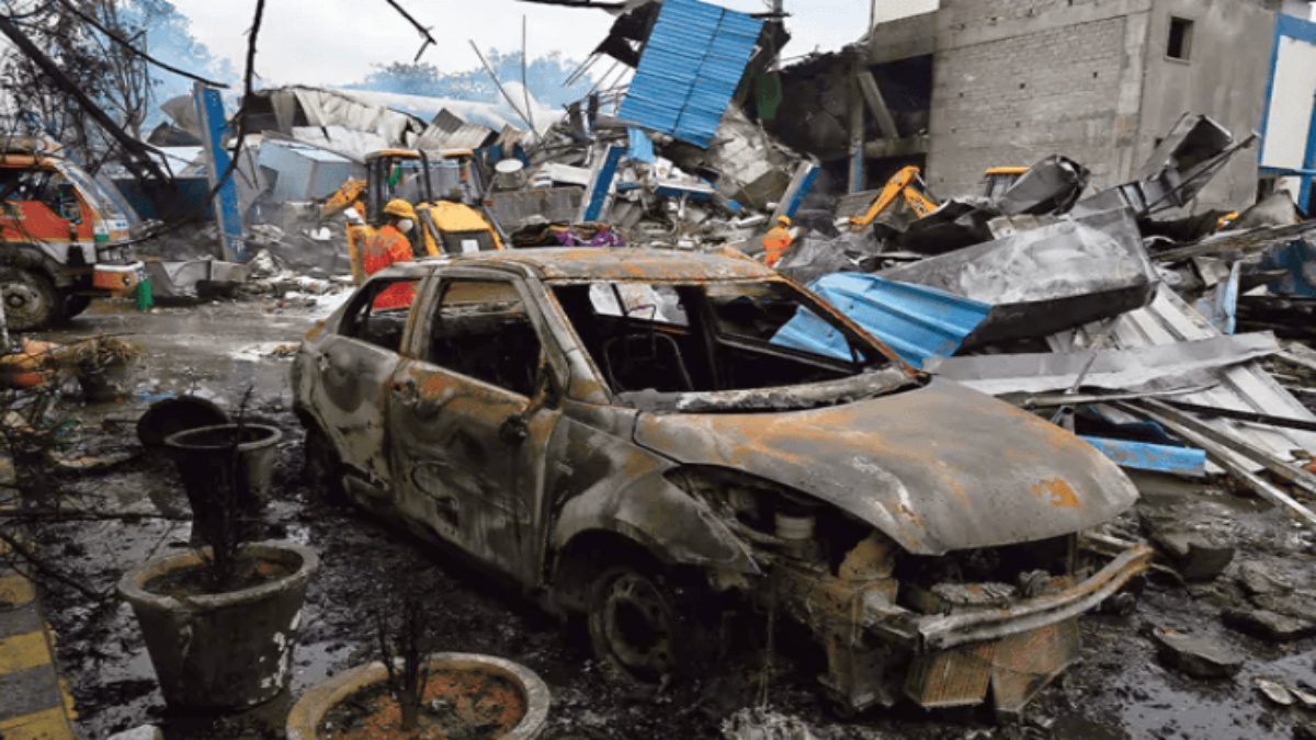 TELANGANA PHARMA PLANT EXPLOSION