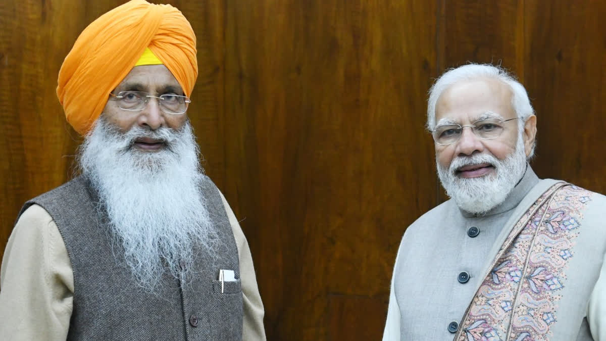 Sukhdev Dhidsa wrote a letter to PM Modi regarding the long pending demands of the Sikh panth.