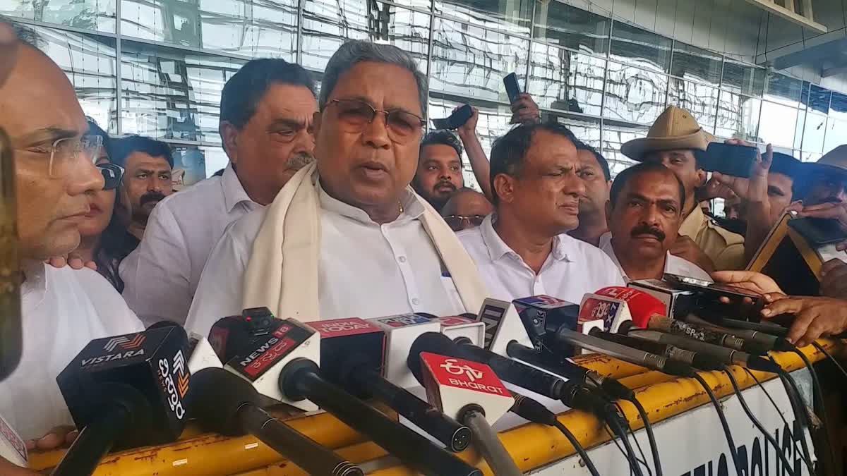 Chief Minister Siddaramaiah